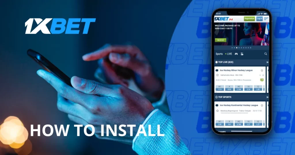 Instructions for installing Android mobile app from 1xBet Malaysia